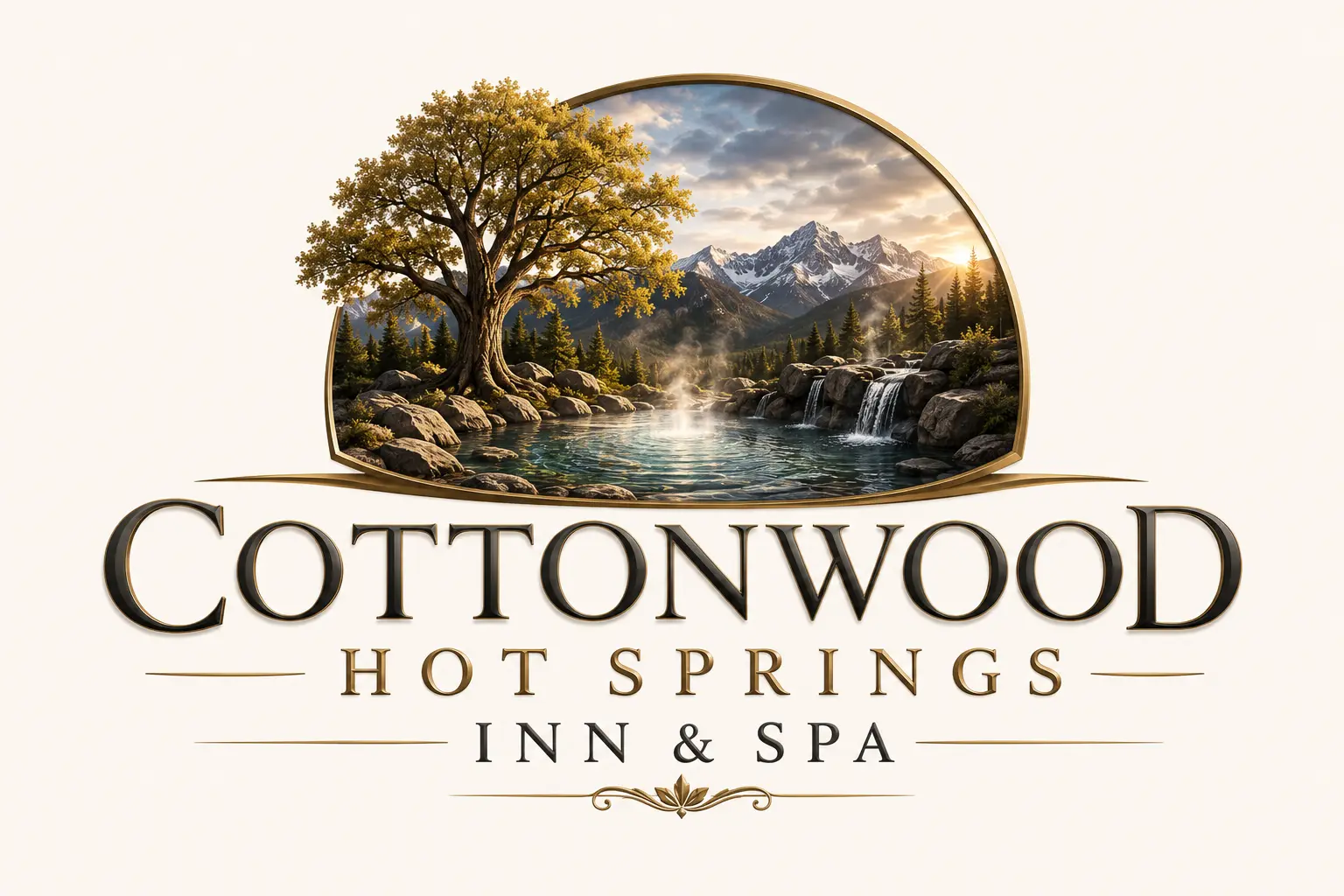 Cottonwood Hot Springs logo